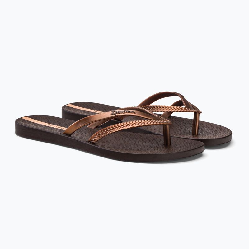 Dámské žabky Ipanema Bossa brown 82067-20093 4