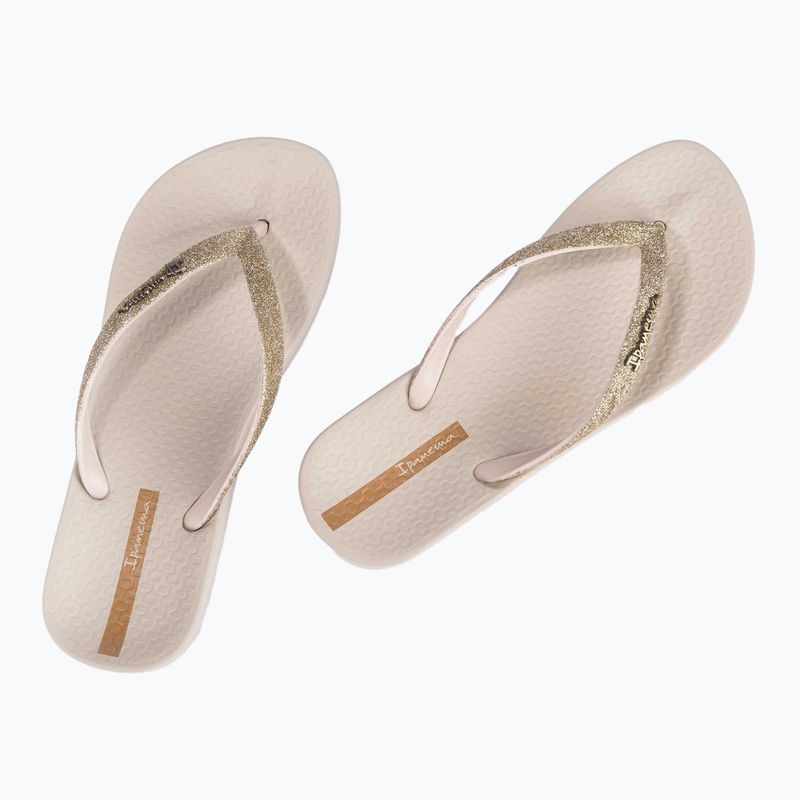 Dámské žabky Ipanema Anatomica Lolita beige 3
