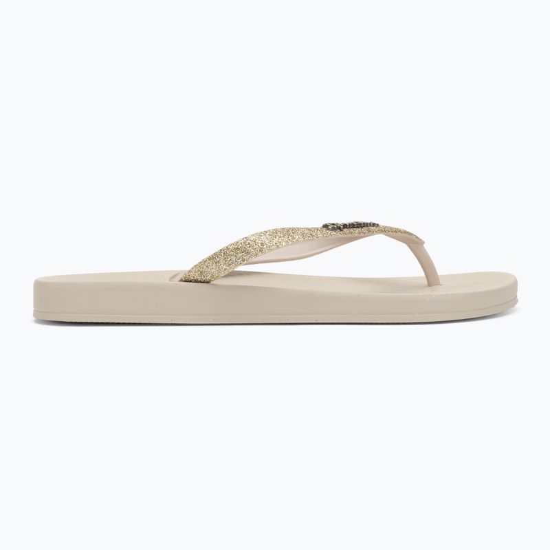 Dámské žabky Ipanema Anatomica Lolita beige 2