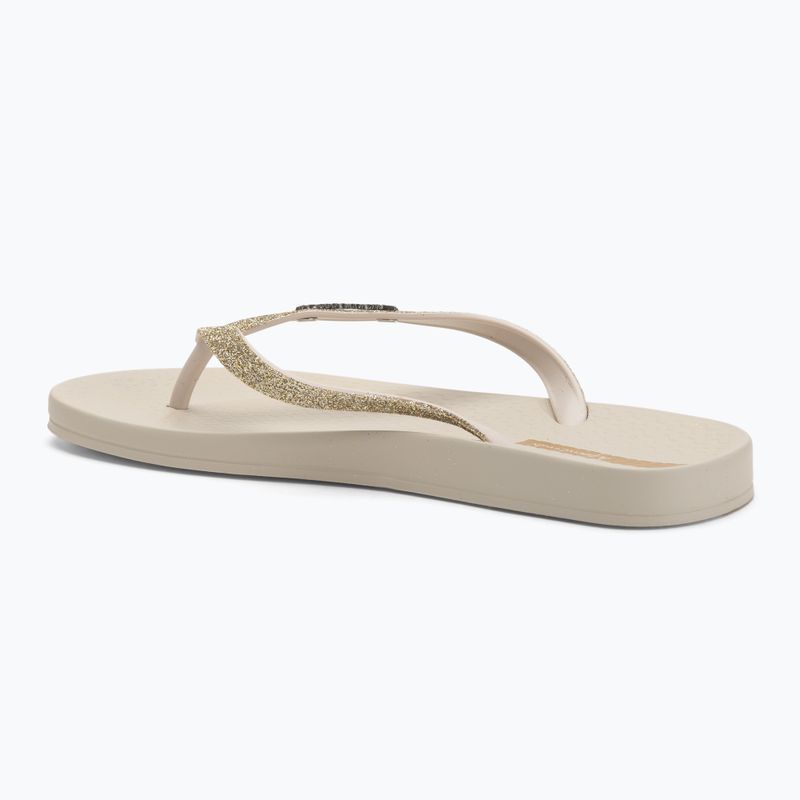 Dámské žabky Ipanema Anatomica Lolita beige 3