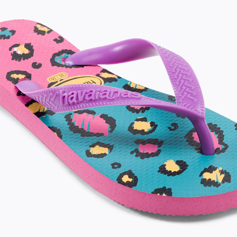 Dámské žabky Havaianas Top Animals pink H4132920 7