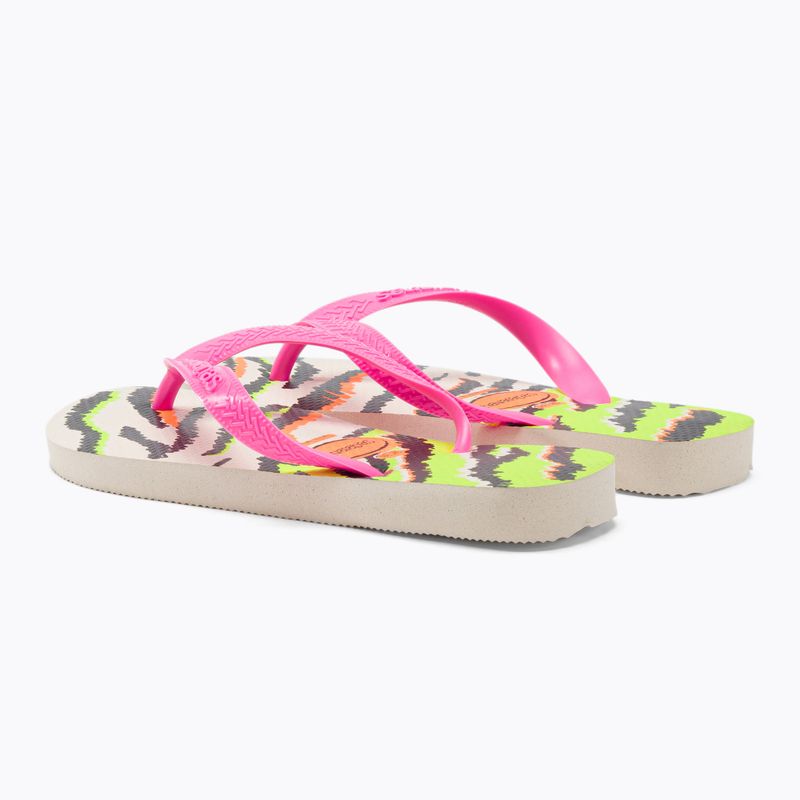 Dámské žabky Havaianas Top Animals beige H4132920 3