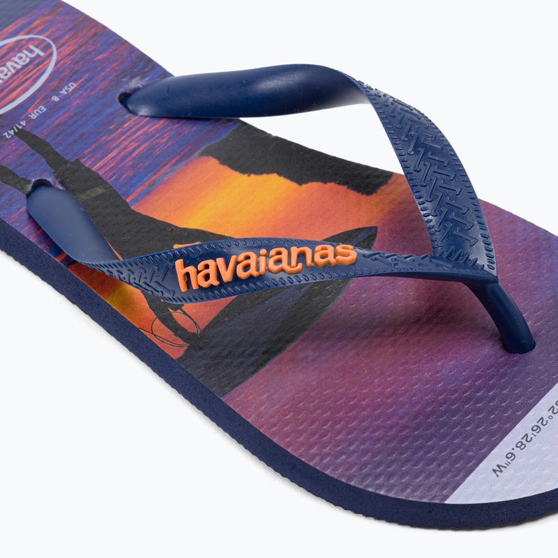 Pánské žabky Havaianas Hype navy blue H4127920 7
