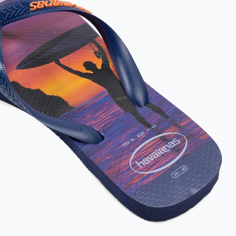 Pánské žabky Havaianas Hype navy blue H4127920 8