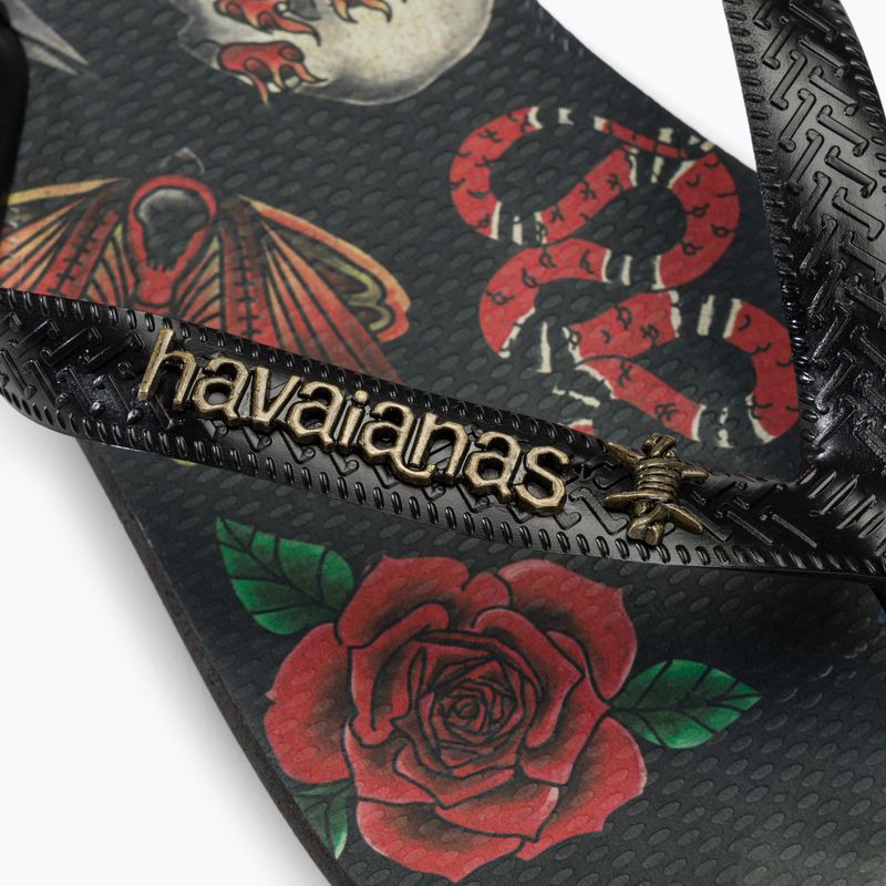 Pánské žabky Havaianas Top Tribo black / black 8