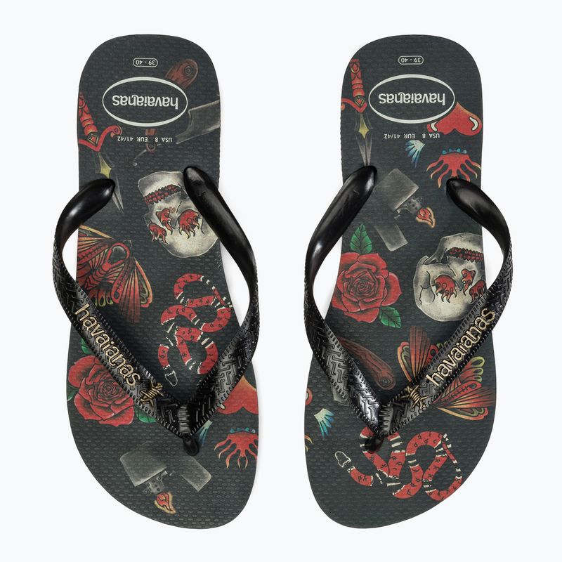 Pánské žabky Havaianas Top Tribo black / black 9