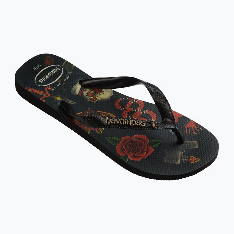 Pánské žabky Havaianas Top Tribo black / black 10