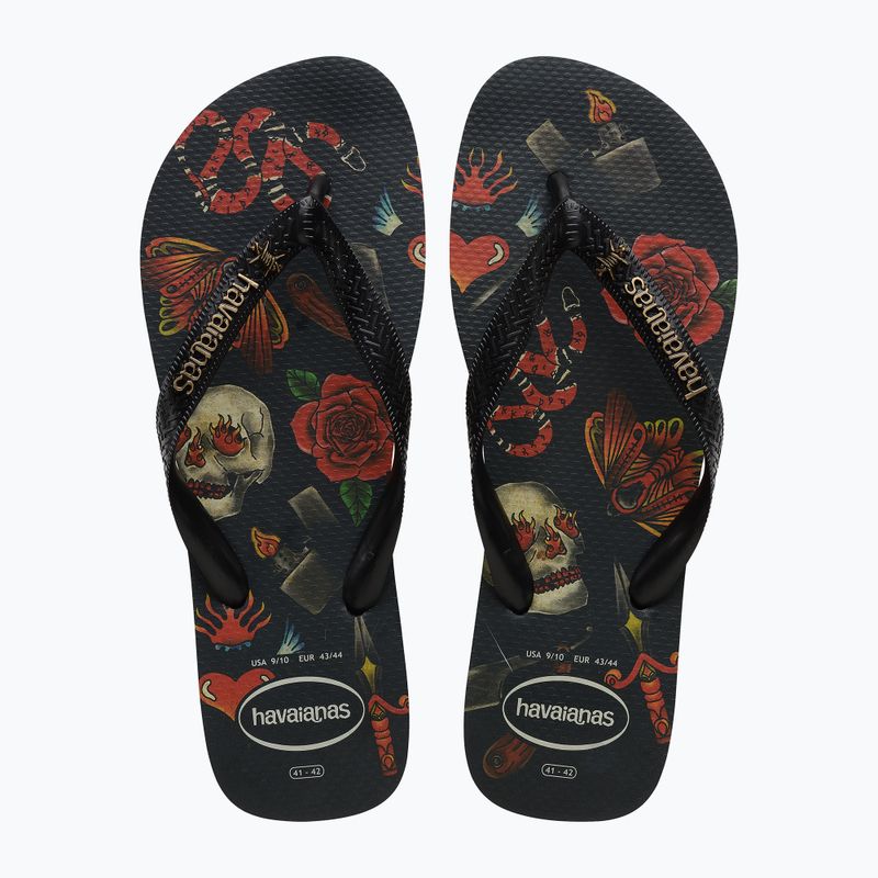 Pánské žabky Havaianas Top Tribo black / black 12
