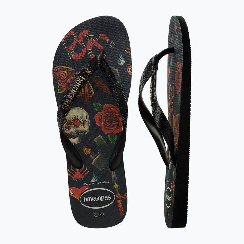 Pánské žabky Havaianas Top Tribo black / black 13