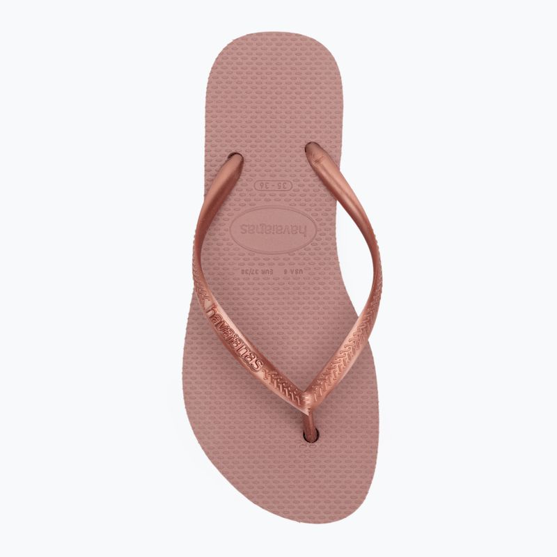 Dámské žabky Havaianas Slim Platform crocus rose 5