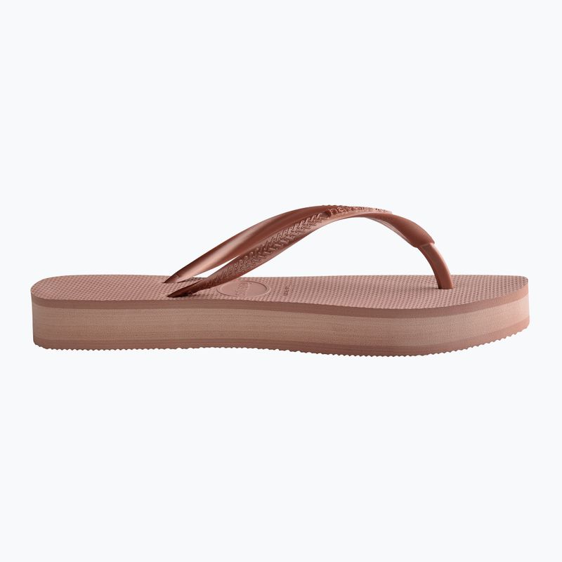 Dámské žabky Havaianas Slim Platform crocus rose 2