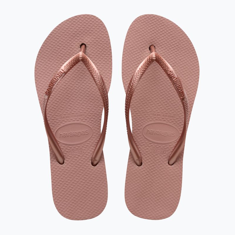 Dámské žabky Havaianas Slim Platform crocus rose 3