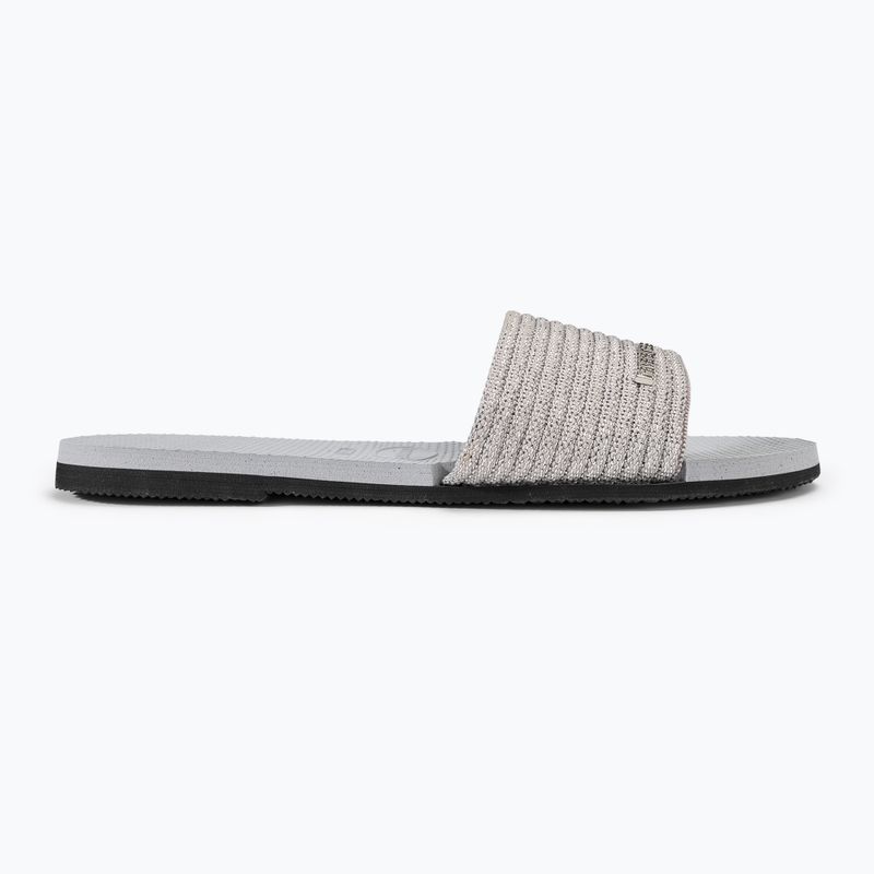 Dámské žabky Havaianas You Malta Metallic ice grey 2