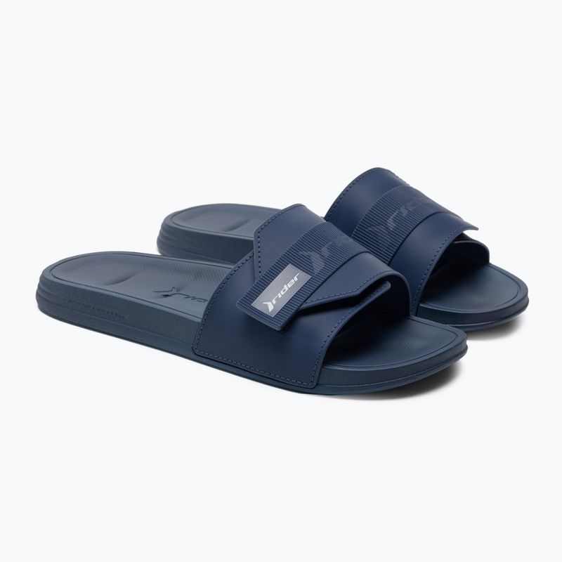 Pánské žabky RIDER Free Mix Slide navy blue 11808-11808-22892 5