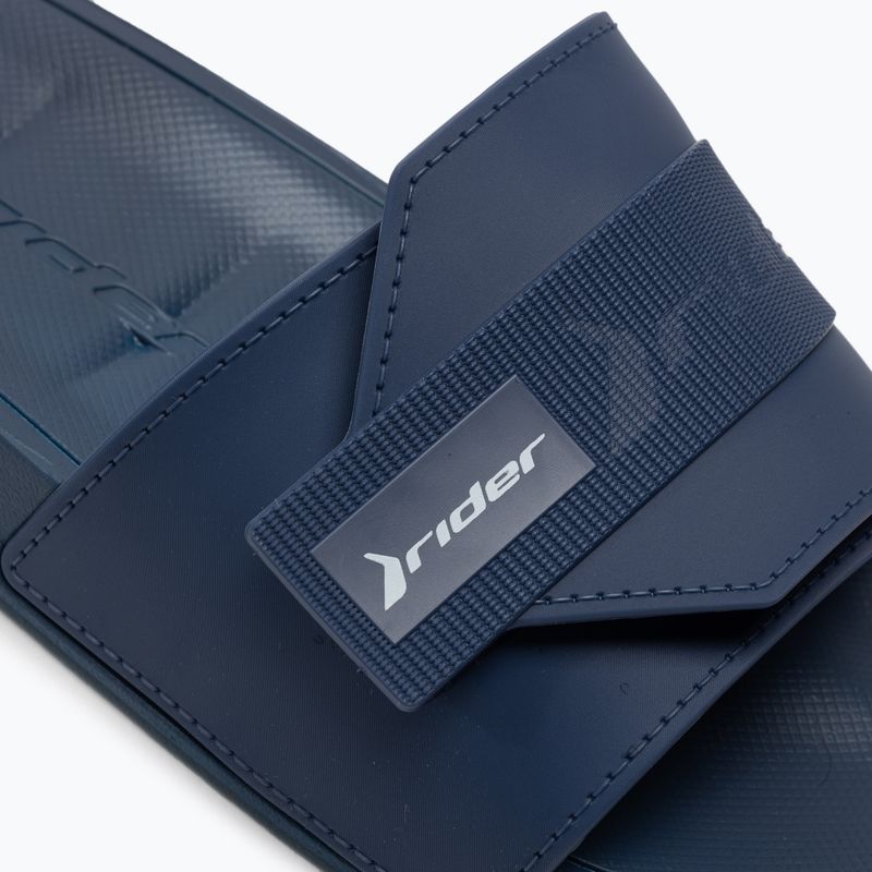 Pánské žabky RIDER Free Mix Slide navy blue 11808-11808-22892 7