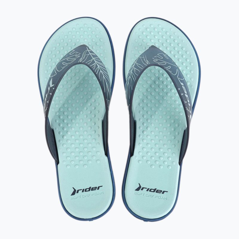 Dámské žabky RIDER Aqua IV Fem blue-green 83328-AD469 10