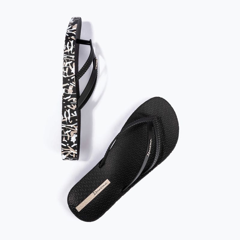 Dámské žabky Ipanema Bossa Soft V black 82840-AG715 11