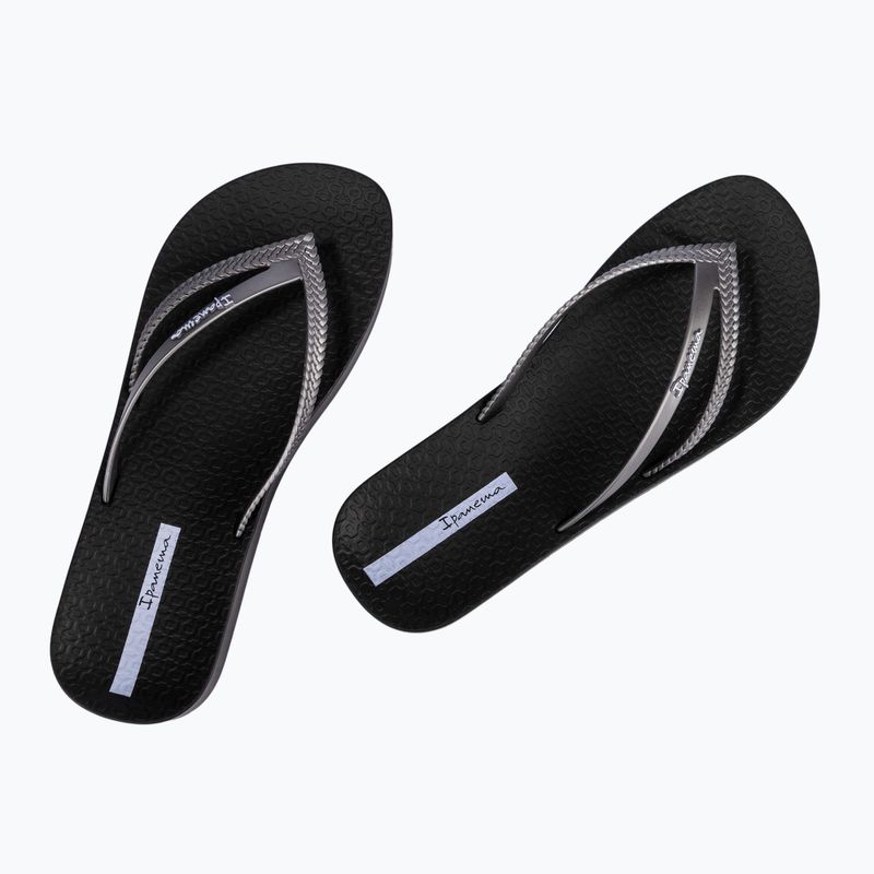 Dámské žabky  Ipanema Bossa Soft V black/silver 8