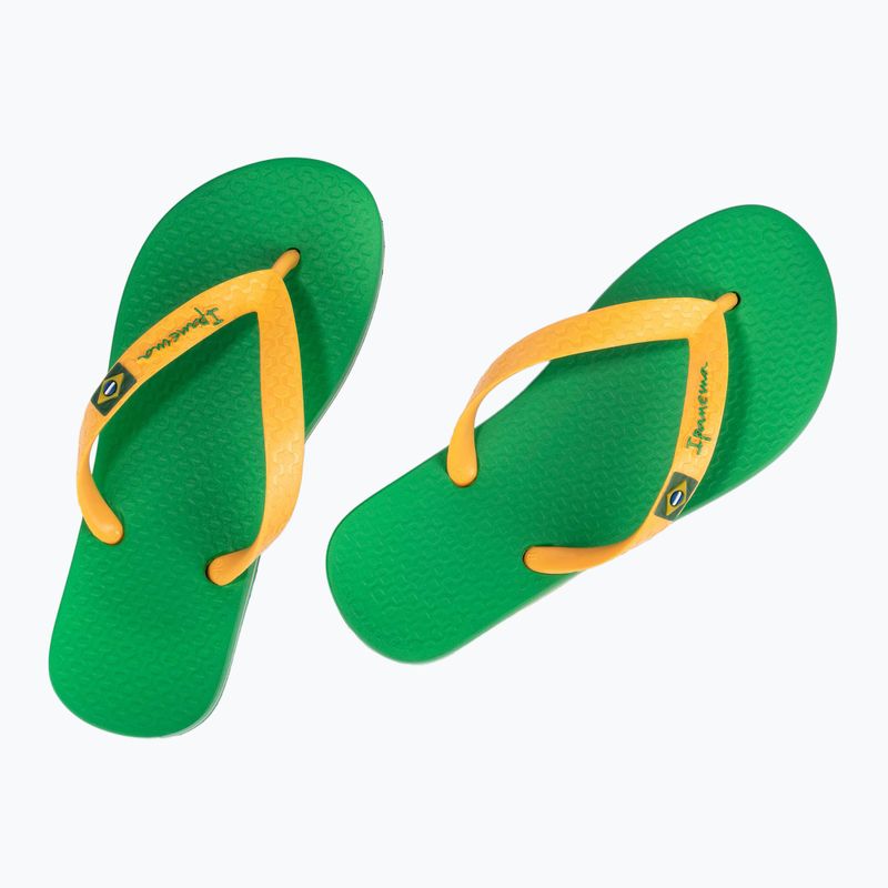 Dětské žabky Ipanema Clas Brasil II grey/yellow 10