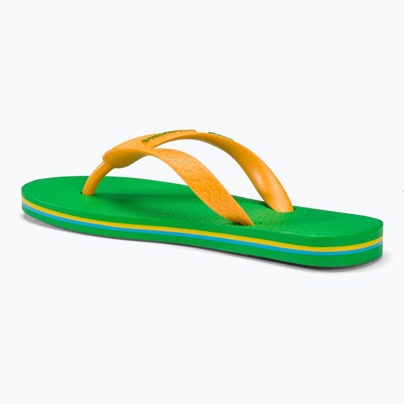 Dětské žabky Ipanema Clas Brasil II grey/yellow 3