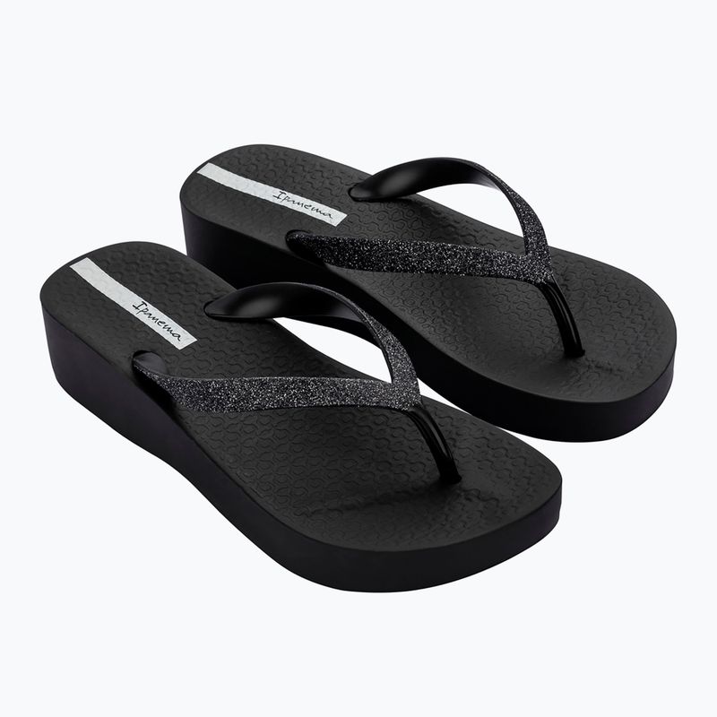 Dámské žabky Ipanema Mesh Chic Plat black/glitter black