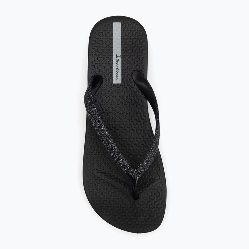 Dámské žabky Ipanema Mesh Chic Plat black/glitter black 5