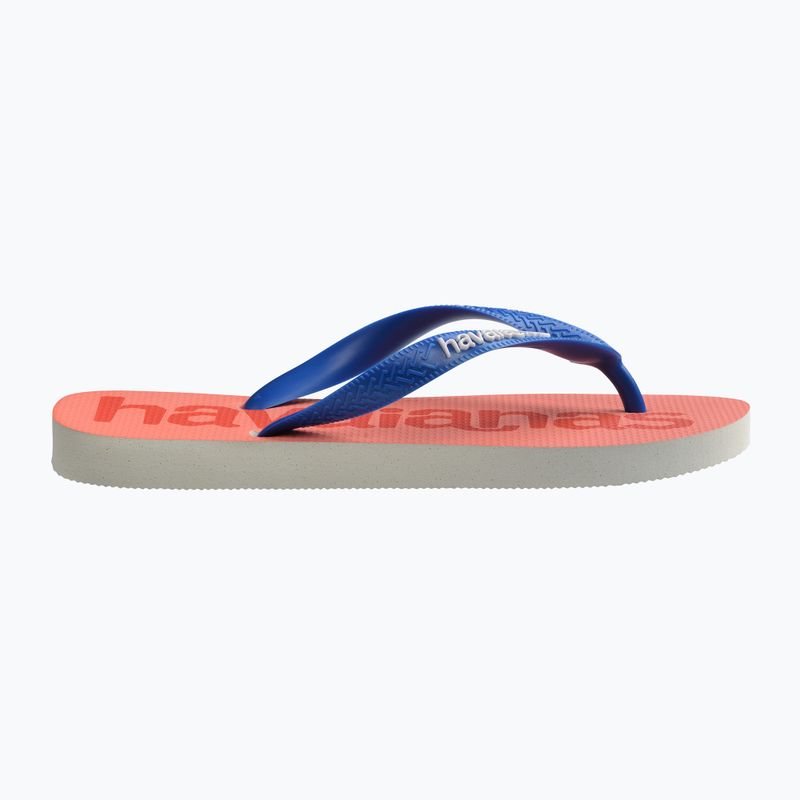 Žabky Havaianas Top Logomania 2 bílé 9