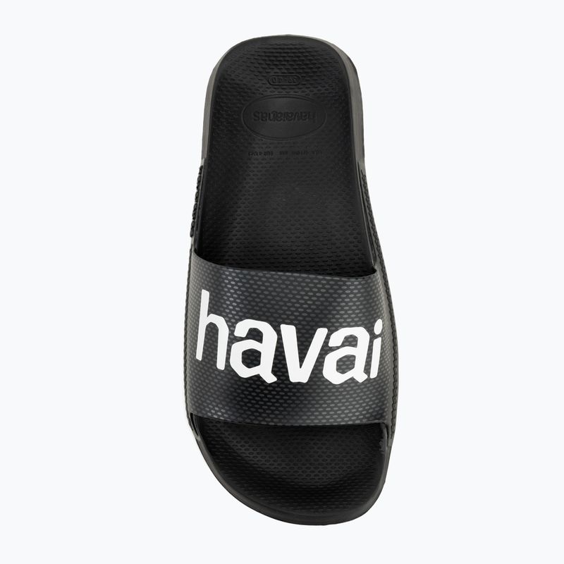 Nazouváky Havaianas Classic Logomania navy black 5