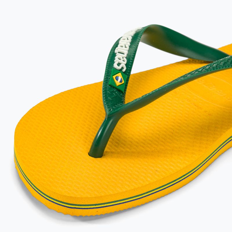 Žabky Havaianas Brasil Logo pop yellow 7