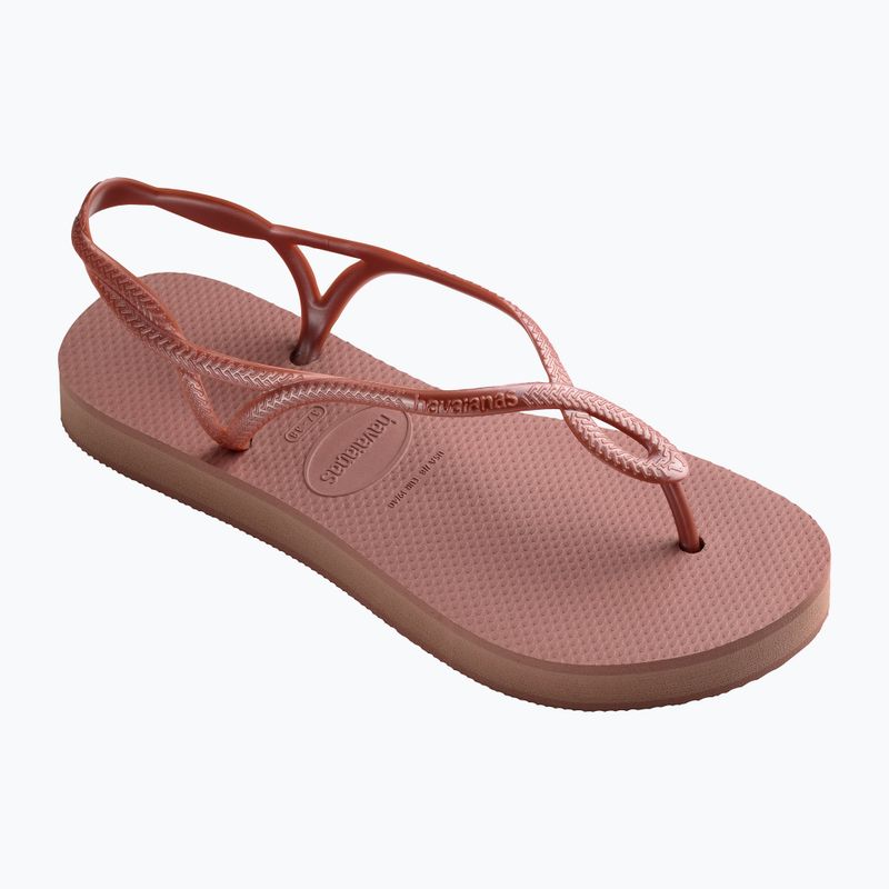 Dámské sandály Havaianas Luna Flatform crocus rose 8