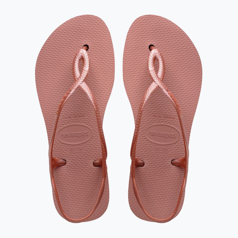 Dámské sandály Havaianas Luna Flatform crocus rose 10