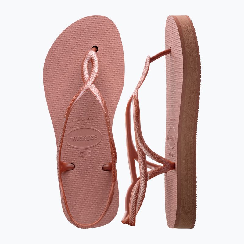 Dámské sandály Havaianas Luna Flatform crocus rose 11