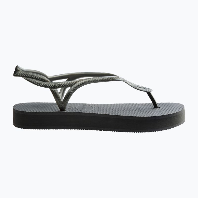 Dámské sandály Havaianas Luna Flatform grey steel 9