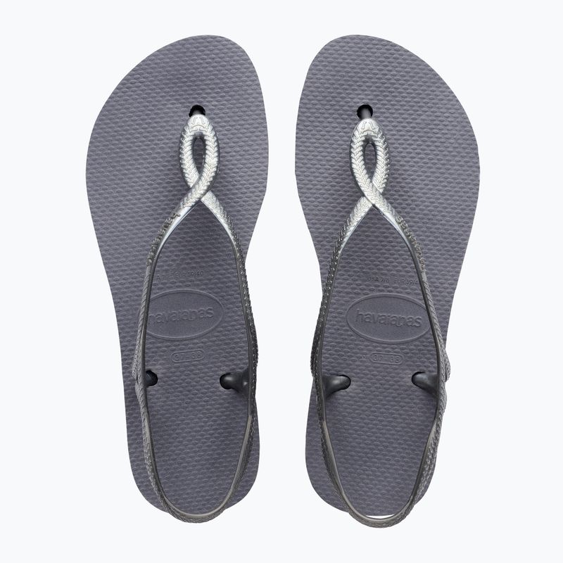 Dámské sandály Havaianas Luna Flatform grey steel 10