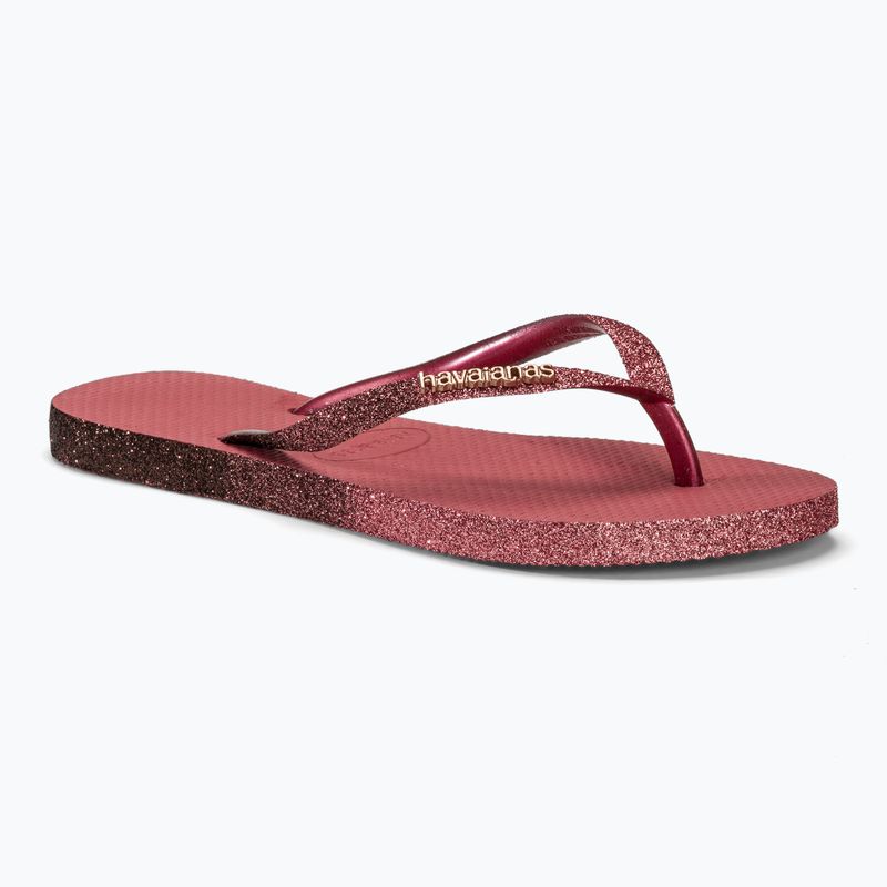 Dámské žabky Havaianas Slim Sparkle II pau brasil