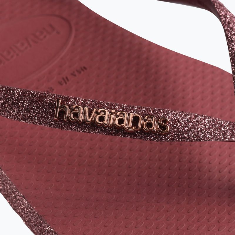 Dámské žabky Havaianas Slim Sparkle II pau brasil 14