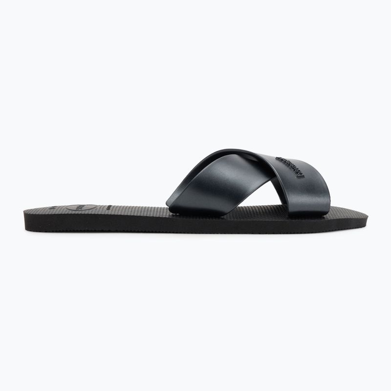 Dámské nazouváky Havaianas Aqua Metallic black 2