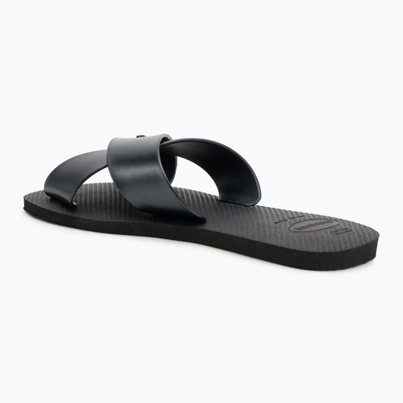 Dámské nazouváky Havaianas Aqua Metallic black 3