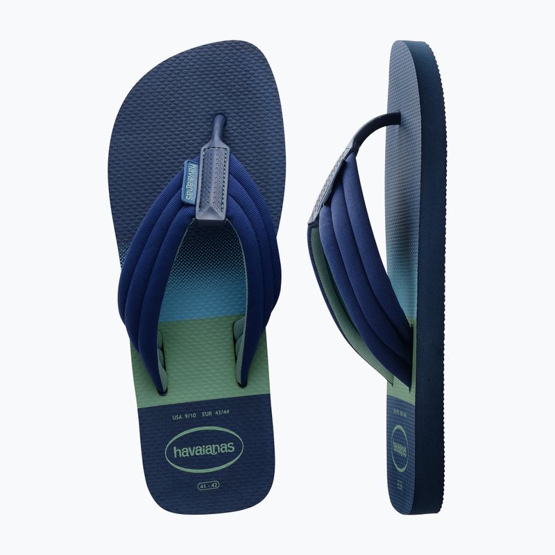 Pánské žabky Havaianas Urban Print indigo blue 11
