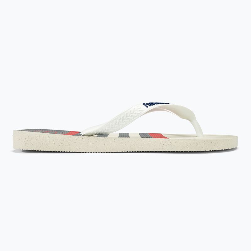 Žabky Havaianas Top Nautical bílá / bílá / námořnická modrá 3