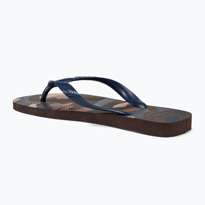 Pánské žabky Havaianas Top Camu dark brown 3