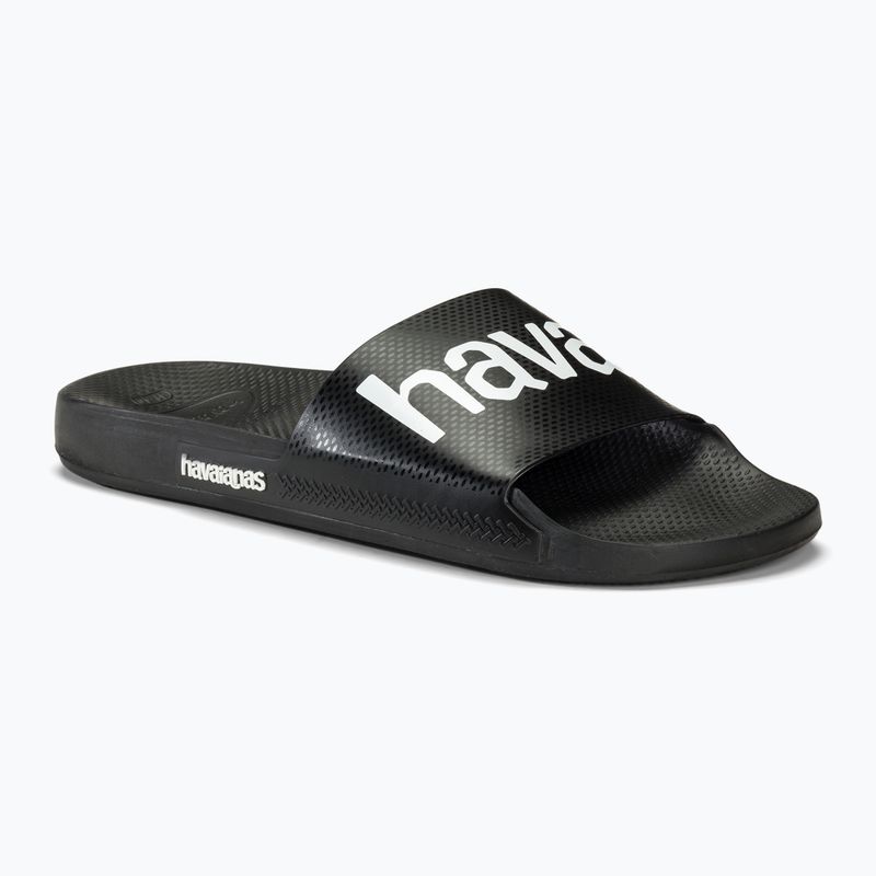 Žabky Havaianas Classic Logomania black / black