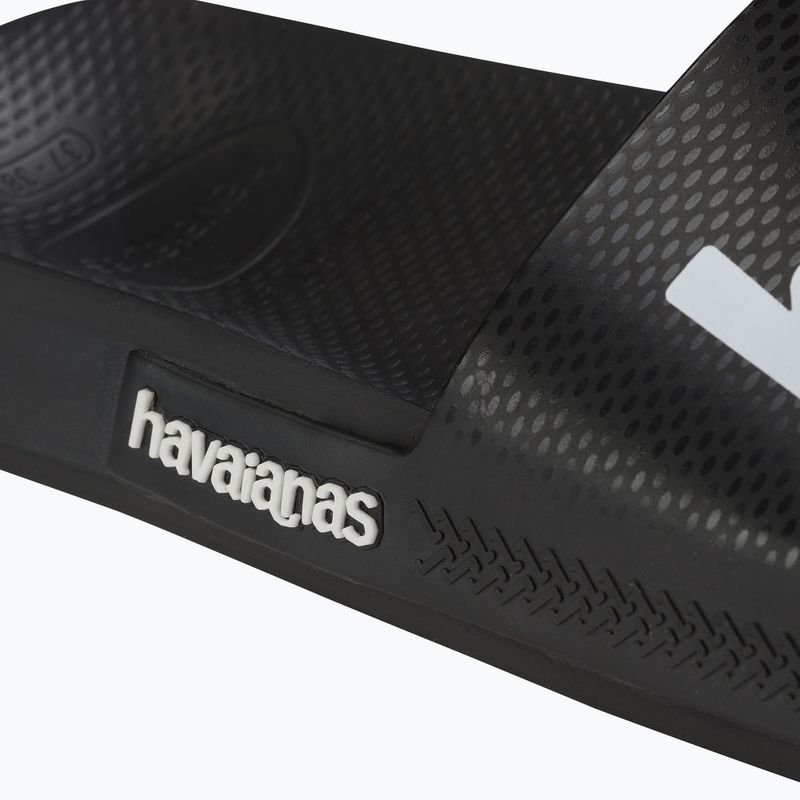 Žabky Havaianas Classic Logomania black / black 10