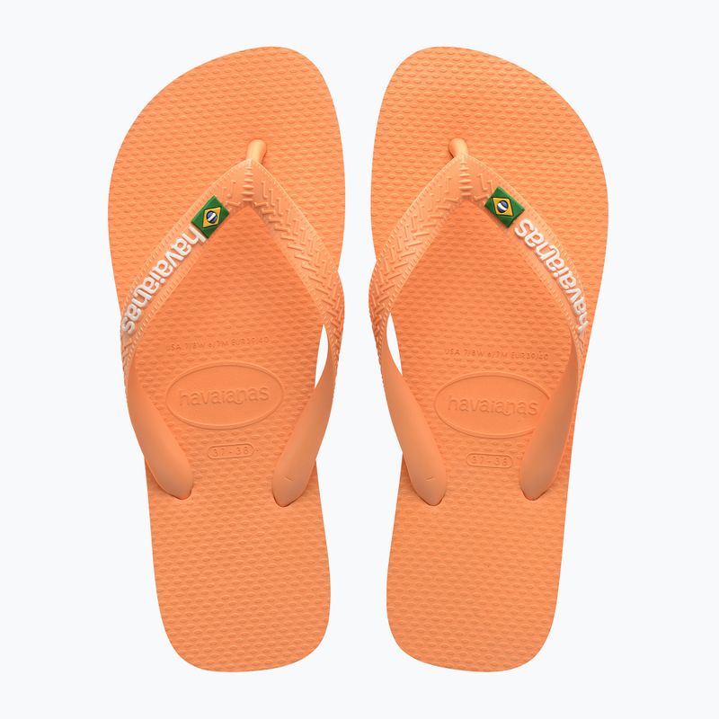 Žabky Havaianas Brasil Logo peach 10