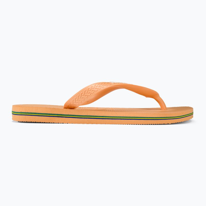 Žabky Havaianas Brasil Logo peach 2