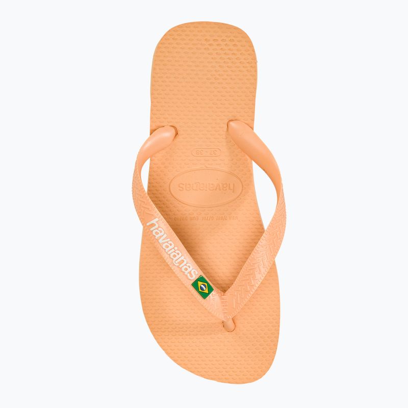 Žabky Havaianas Brasil Logo peach 5