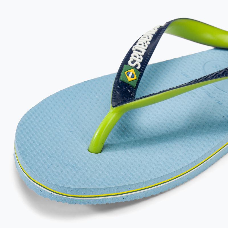 Žabky Havaianas Brasil Mix levandulově modré 7