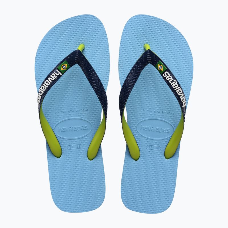Žabky Havaianas Brasil Mix levandulově modré 10