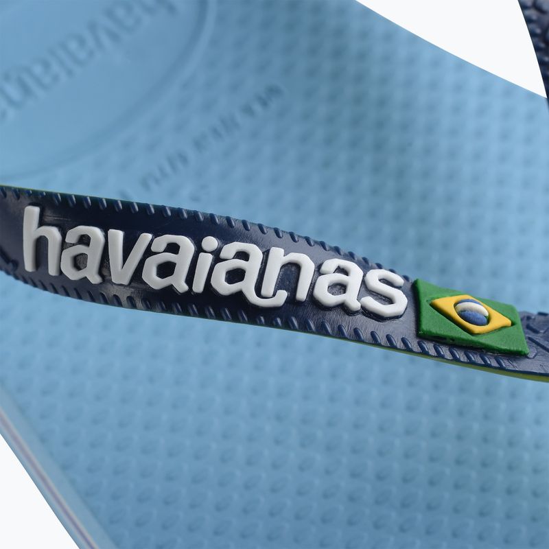 Žabky Havaianas Brasil Mix levandulově modré 12