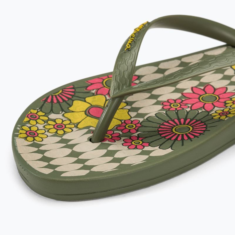 Dámské žabky  Ipanema Anatomic Temas green/beige/pink 7